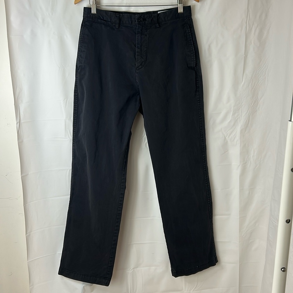 Gap 90s Men’s Black Loose Fit Khaki Pants 30x32 Straight Leg
